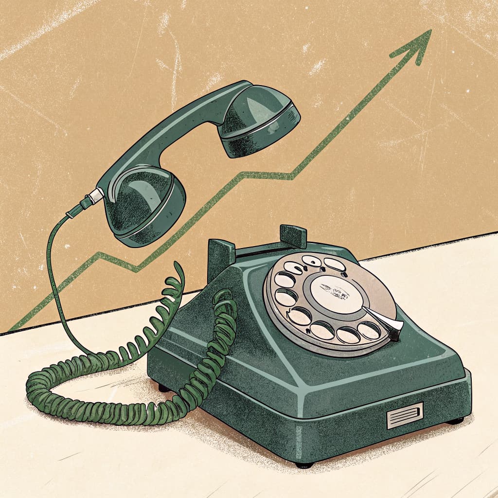 Editorial illustration accompanying a testimonial from Maria T., Dental Practice Owner, Brooklyn NY.